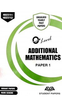 Additional Maths Paper 1